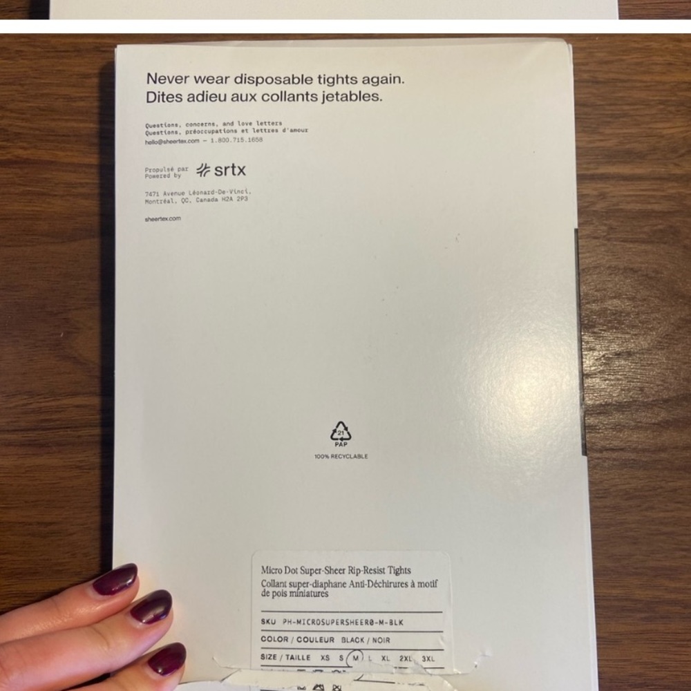 Sheertex Micro Dot tights